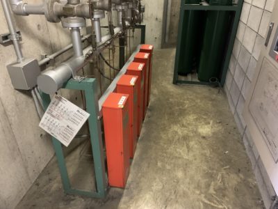 CO2消火設備制御盤更新工事　　　　　　　　（神奈川県川崎市）